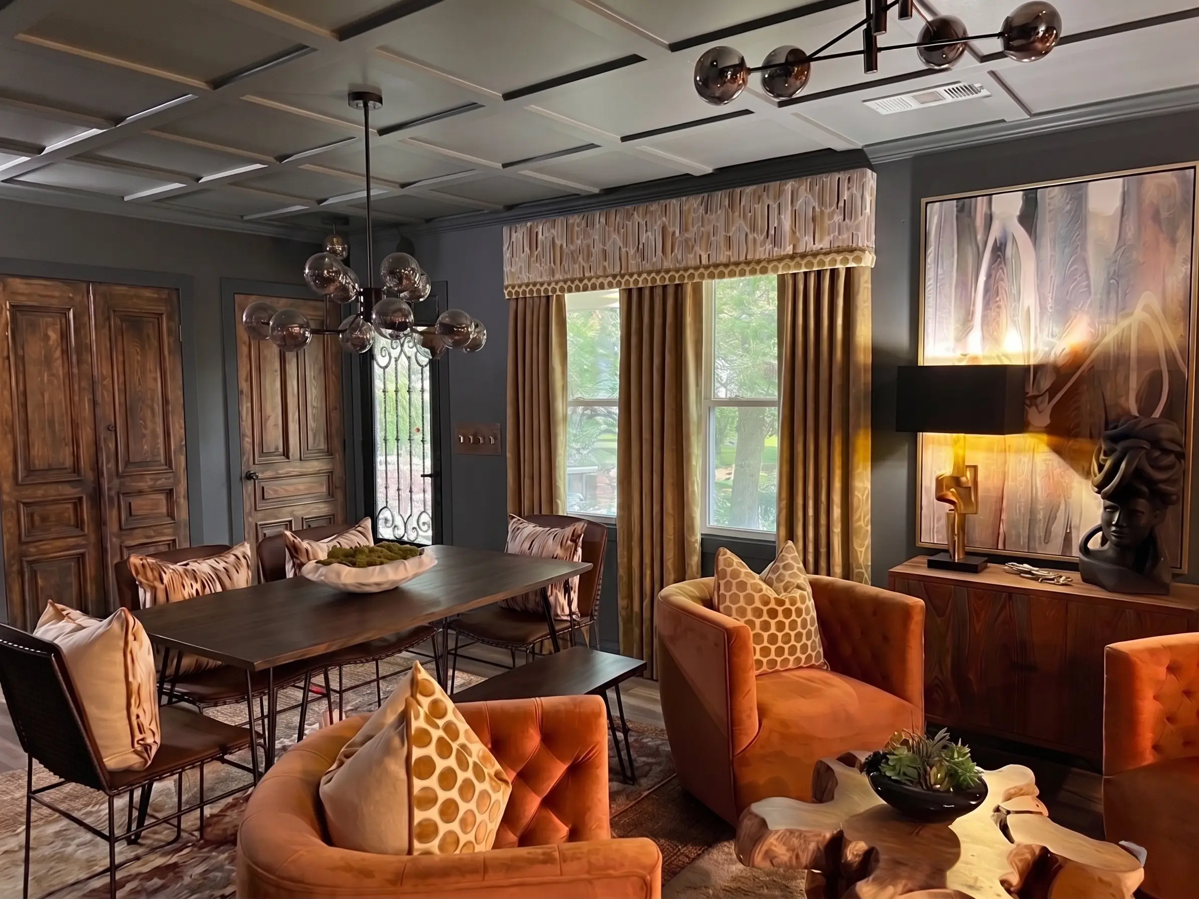 Layered interior by Charlee and Knox Atelier