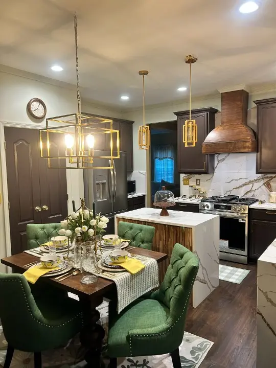 Heritage inspired layered interior